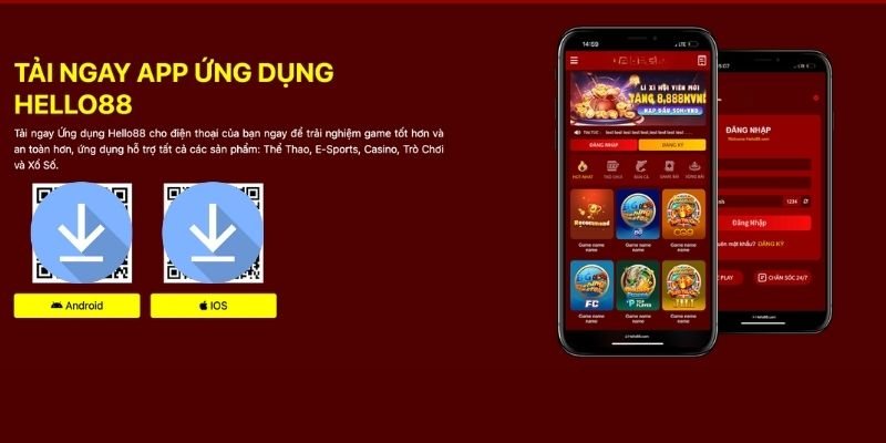 Chi tiết thao tác tải app Hello88 hướng dẫn người chơi